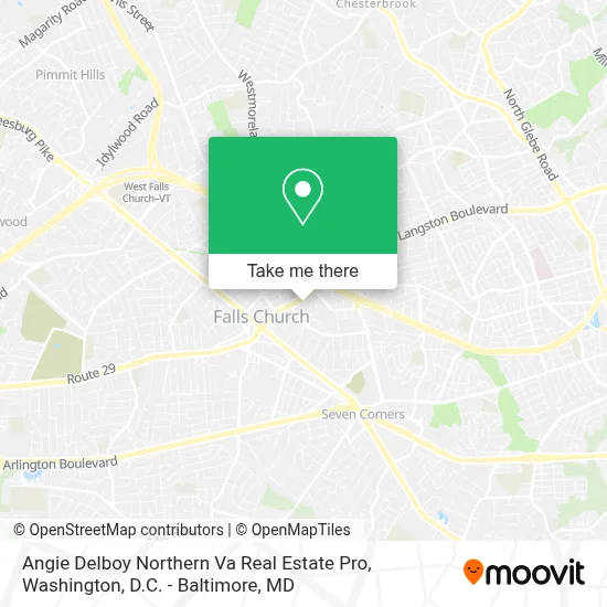 Angie Delboy Northern Va Real Estate Pro map