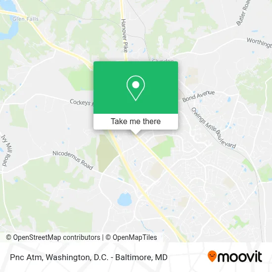 Pnc Atm map
