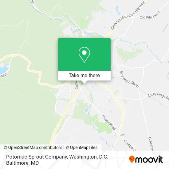 Potomac Sprout Company map