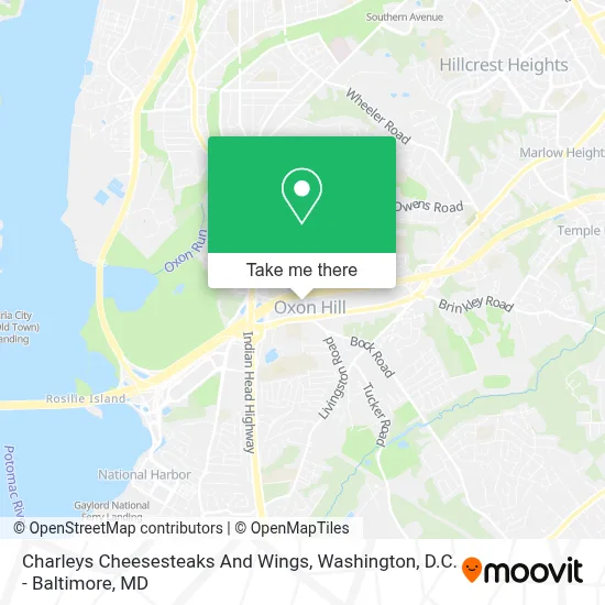 Charleys Cheesesteaks And Wings map
