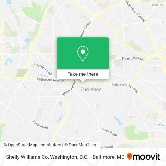 Shelly Williams Co map