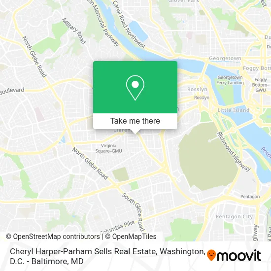 Cheryl Harper-Parham Sells Real Estate map