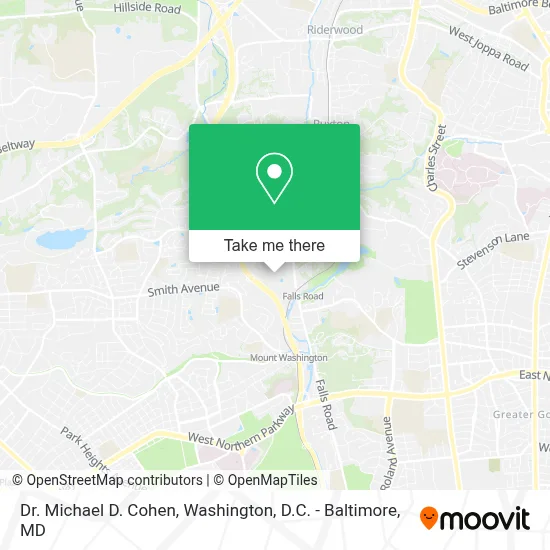 Dr. Michael D. Cohen map
