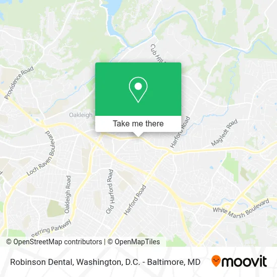 Robinson Dental map