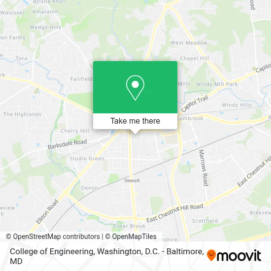 College Of Engineering map