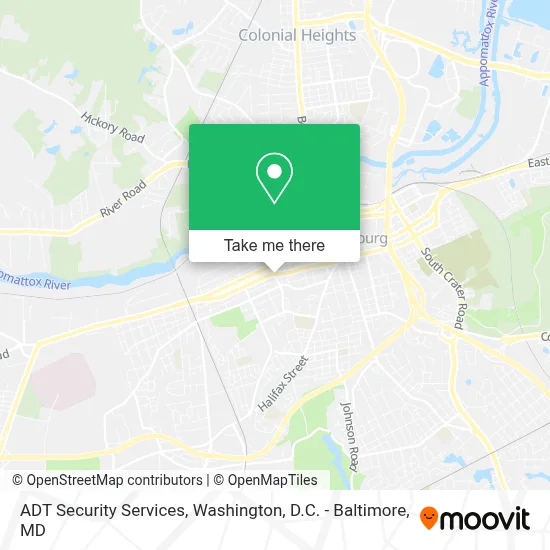 Adt Security Services map