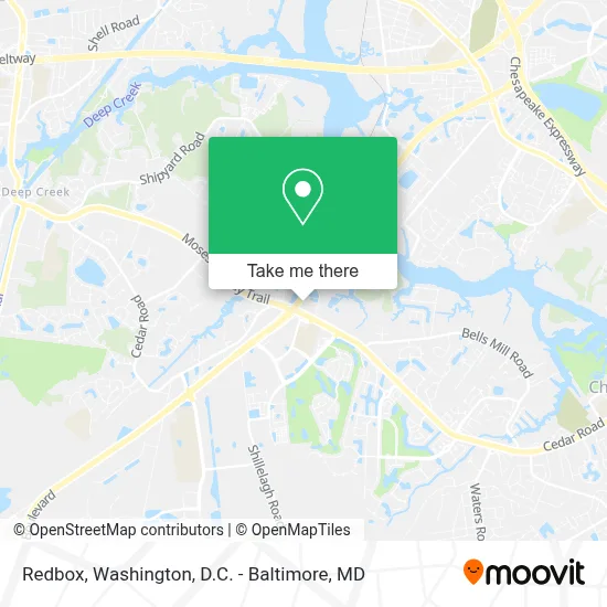 Redbox map