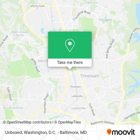 Unboxed map