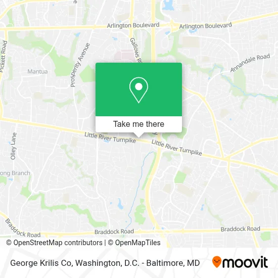 George Krilis Co map