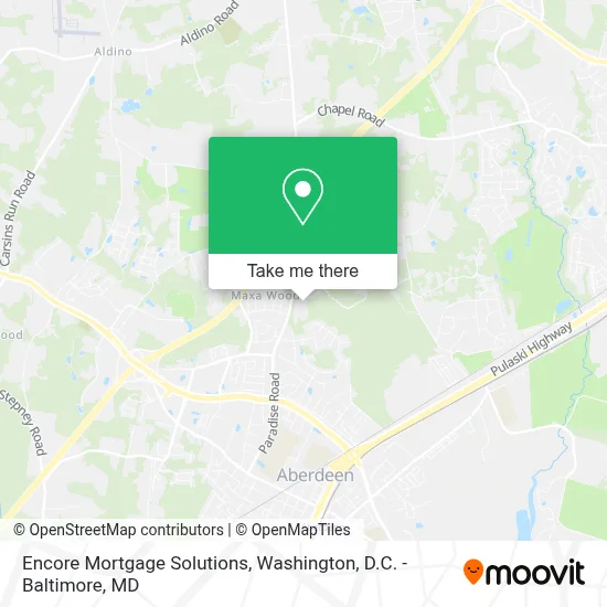 Encore Mortgage Solutions map