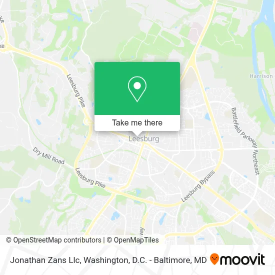 Jonathan Zans Llc map