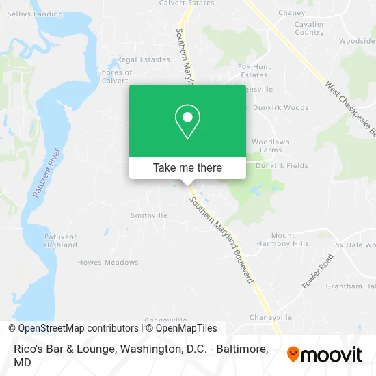 Rico's Bar & Lounge map