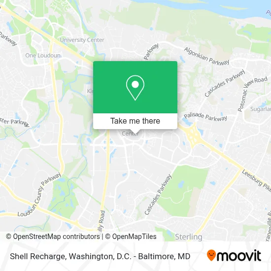Shell Recharge map