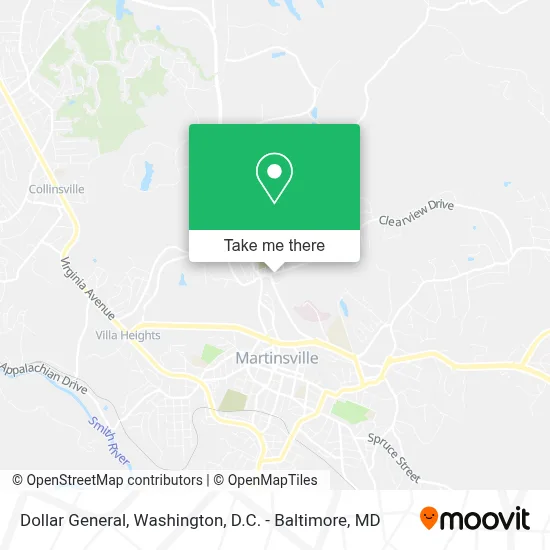 Dollar General map