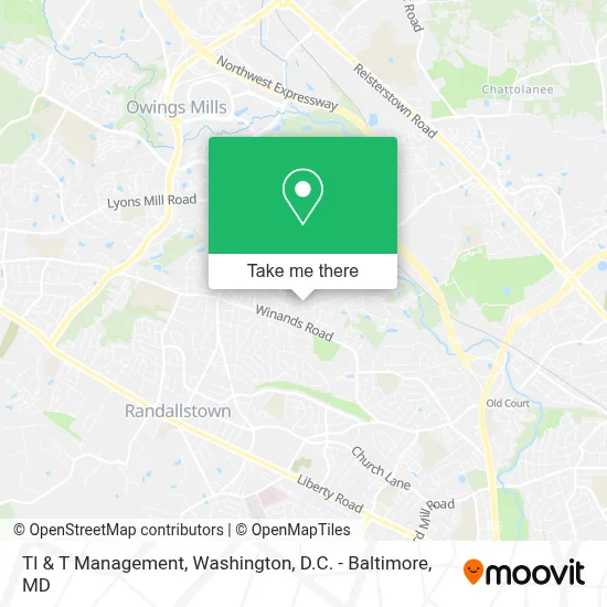 Tl & T Management map