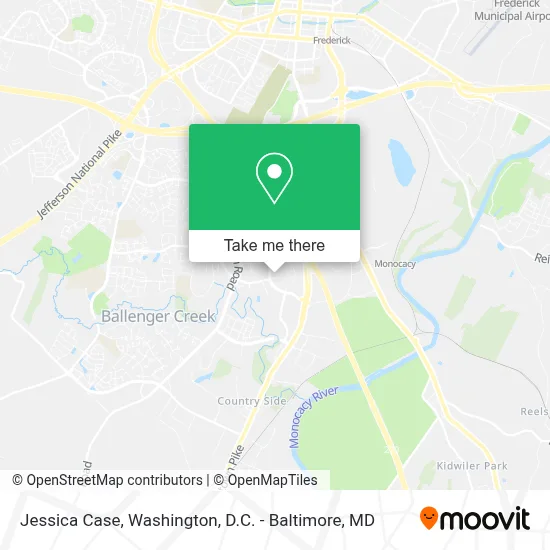 Jessica Case map