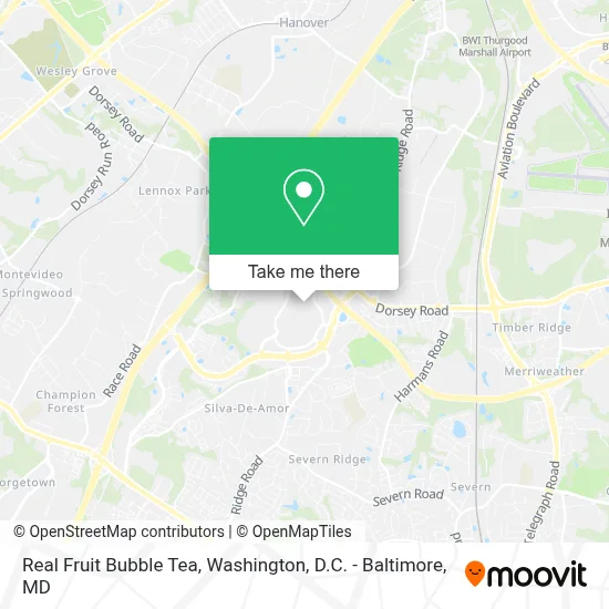 Real Fruit Bubble Tea map