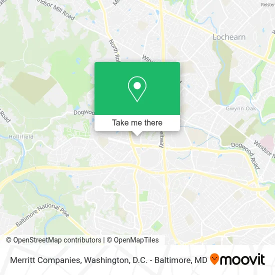Merritt Companies map