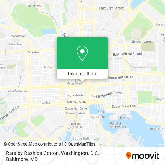 Rara by Rashida Cotton map