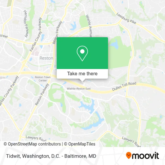 Tidwit map