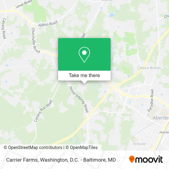 Carrier Farms map