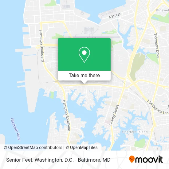 Senior Feet map
