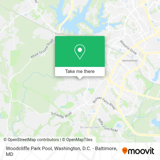 Woodcliffe Park Pool map