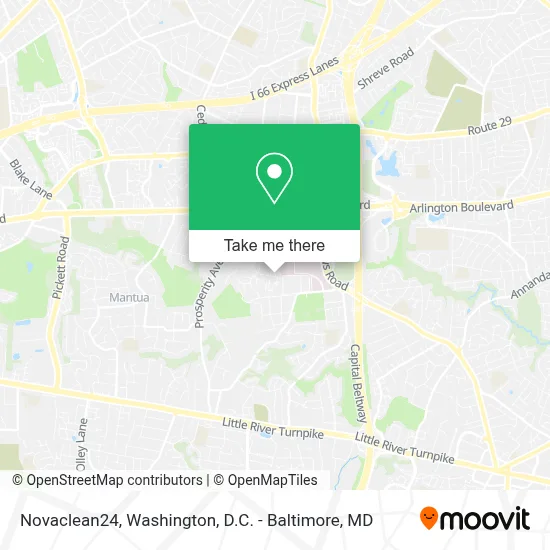 Novaclean24 map