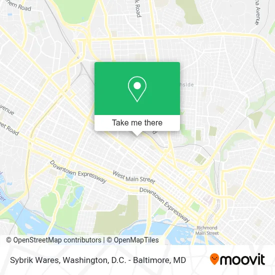 Sybrik Wares map