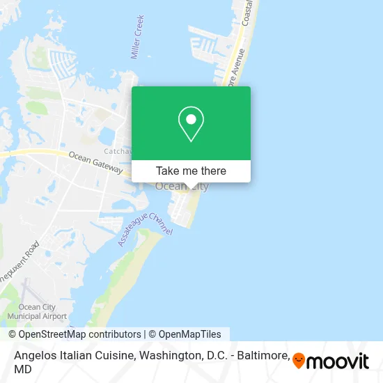 Angelos Italian Cuisine map