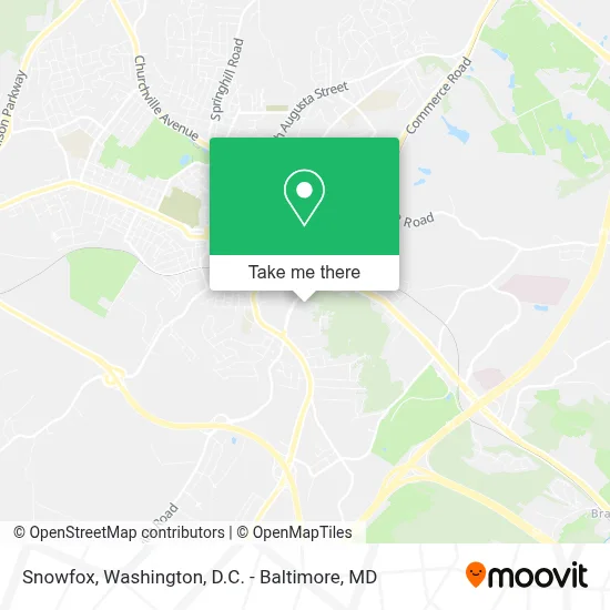 Snowfox map
