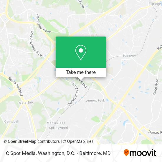 C Spot Media map