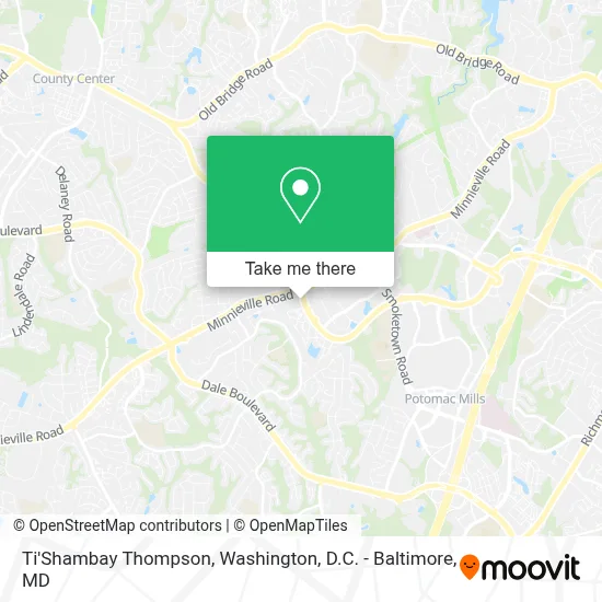 Ti'Shambay Thompson map