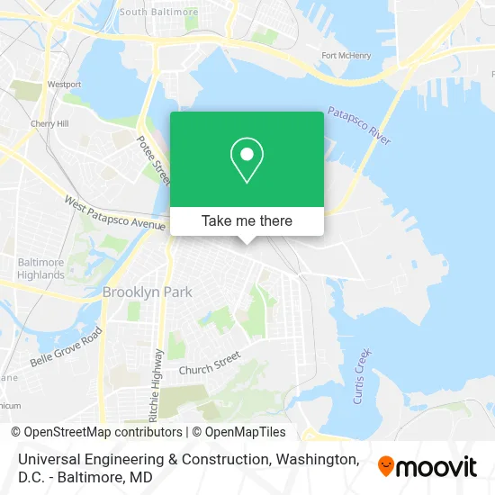 Universal Engineering & Construction map