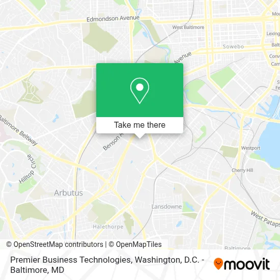 Premier Business Technologies map