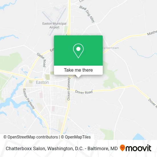 Chatterboxx Salon map