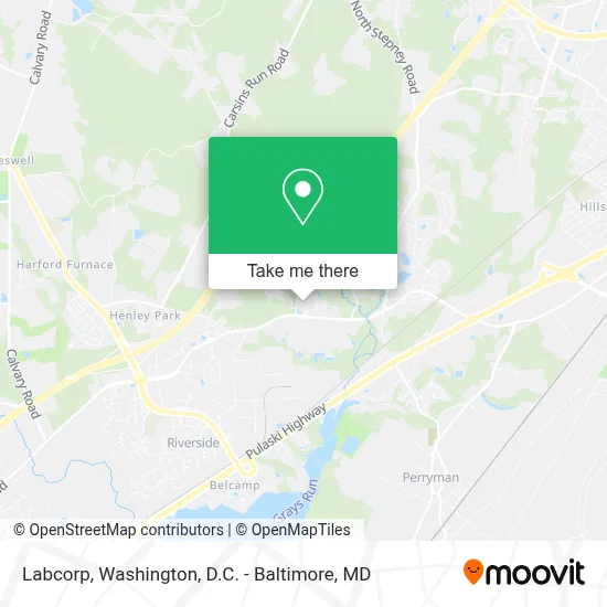 Labcorp map