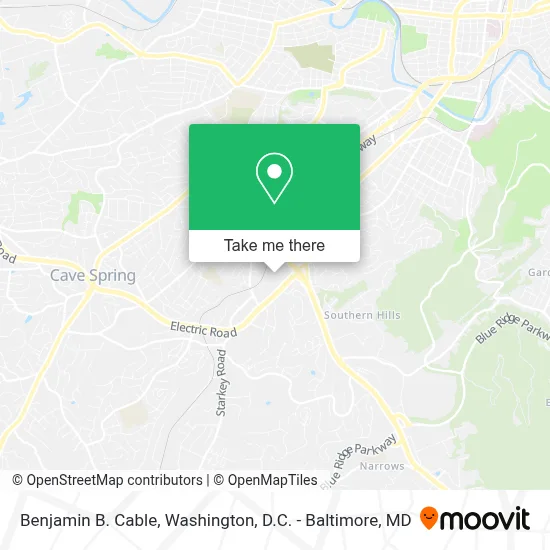 Benjamin B. Cable map