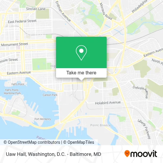 Uaw Hall map