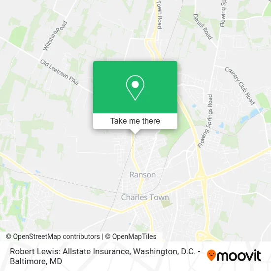 Robert Lewis: Allstate Insurance map