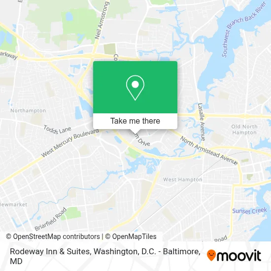 Rodeway Inn & Suites map
