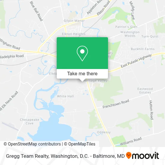Gregg Team Realty map