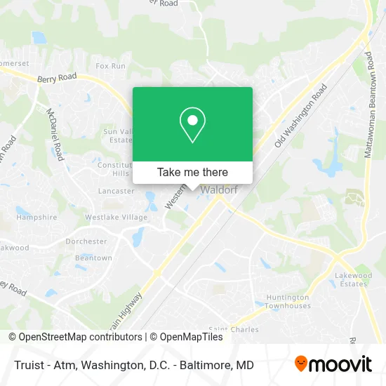Truist - Atm map