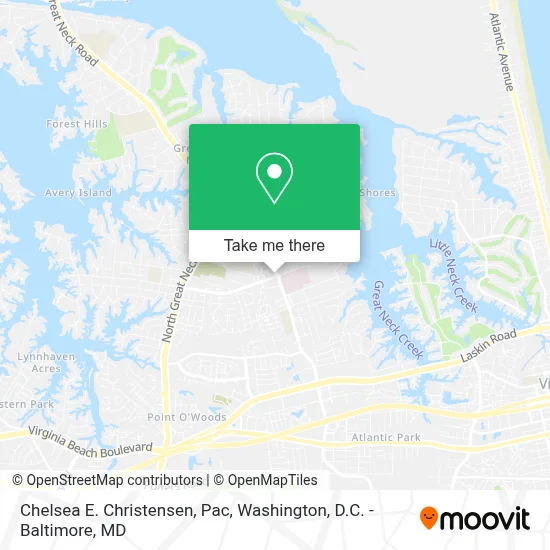 Chelsea E. Christensen, Pac map
