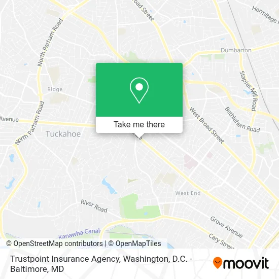 Trustpoint Insurance Agency map