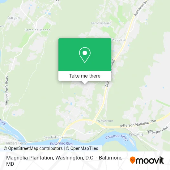 Magnolia Plantation map