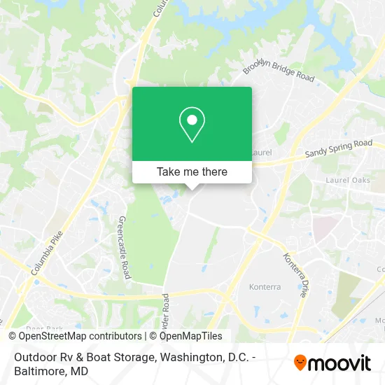 Outdoor Rv & Boat Storage map