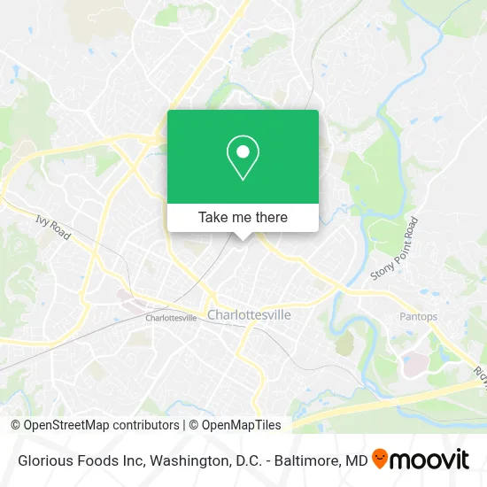 Glorious Foods Inc map