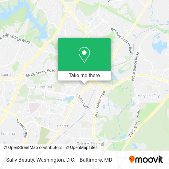 Sally Beauty map