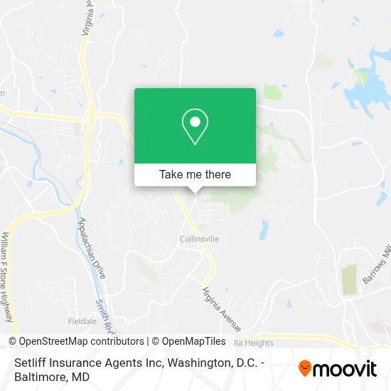 Setliff Insurance Agents Inc map